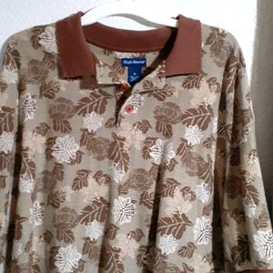 Shirt, men's, X-Large, brown, High Sierra